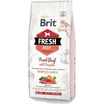 Brit Fresh Beef with Pumpkin Puppy Large 12 kg