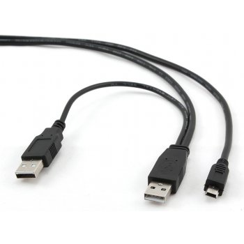 Gembird CCP-USB22-AM5P-3 Dual USB 2.0 kabel AMX2-AM5P 0,9m