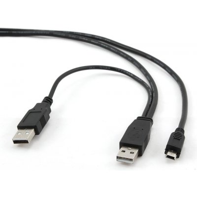 Gembird CCP-USB22-AM5P-3 Dual USB 2.0 kabel AMX2-AM5P 0,9m – Sleviste.cz