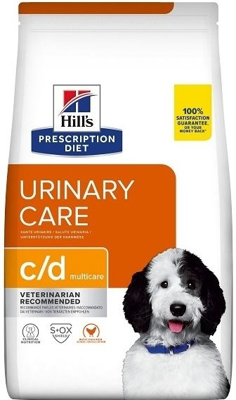 Hill’s Prescription Diet C/D Multicare Urinary Care Chicken 12 kg