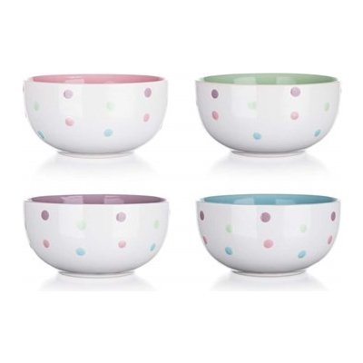 Banquet Miska keramická Punto 520 ml 8 ks – Zboží Dáma