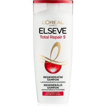 L'Oréal Paris Elseve Total Repair 5 Regenerating Shampoo šampon pro poškozené a oslabené vlasy 250 ml