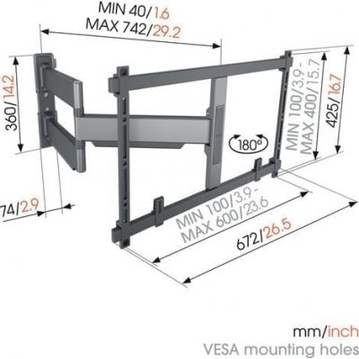 Vogel`s ELITE TVM 5845 – Zbozi.Blesk.cz