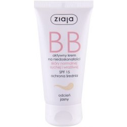 Ziaja BB Cream Normal and Dry Skin bb krém pro normální a suchou pleť SPF15 Dark 50 ml