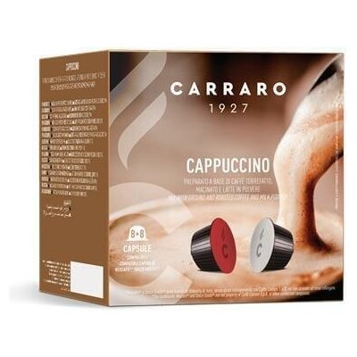 CARRARO Cappuccino kompatibilní s Dolce Gusto 16 ks – Hledejceny.cz