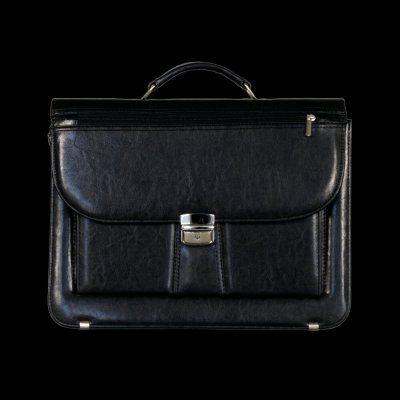 REAbags aktovka 7618 černá/nikl – Zboží Dáma