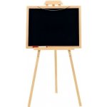 Jeujura Dřevěný stojan s multifunkční tabulí 56 x 43 cm a příslušenstvím – Zboží Živě