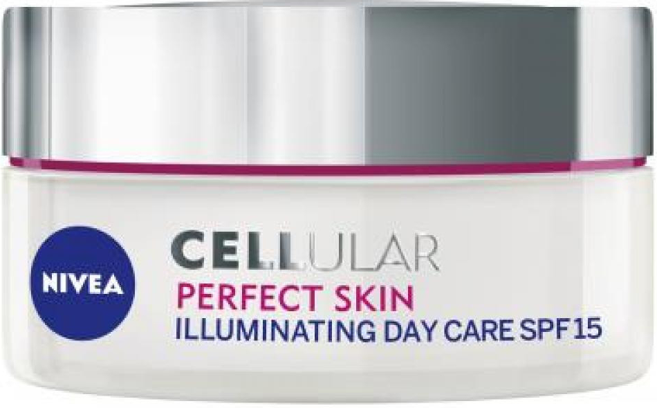 Nivea Cellular Perfect Skin Illuminating Day Cream SPF 15 50 ml od 267 Kč -  Heureka.cz