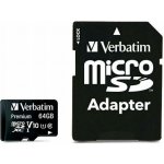Verbatim MicroSDXC 64 GB 44084 – Zbozi.Blesk.cz