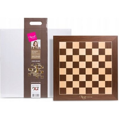 Exkluzivní šachovnice DGT Judit Polgar Deluxe DGT – Zboží Mobilmania