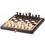 Dřevěné královské šachy malé – Zboží Dáma