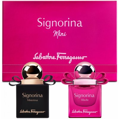 Salvatore Ferragamo EDP Signorina Ribelle 20 ml + EDP Signorina Misteriosa 20 ml dárková sada