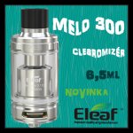 iSmoka Eleaf MELO 300 Clearomizér stříbrný 6,5ml – Hledejceny.cz
