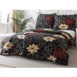 XPOSE bavlna Renforcé povlečení VÁNOČNÍ HVĚZDA 140x200 70x90 – Zboží Dáma