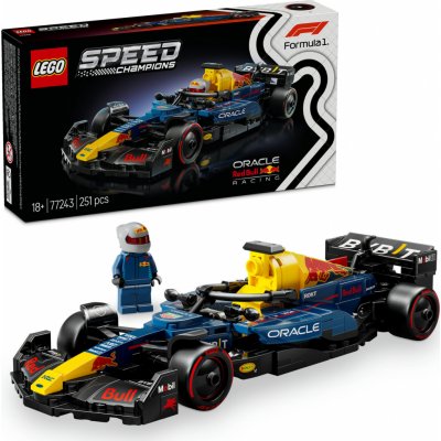 LEGO® Speed Champions 77243 Závodní auto Oracle Red Bull Racing RB20 F1 – Zboží Dáma