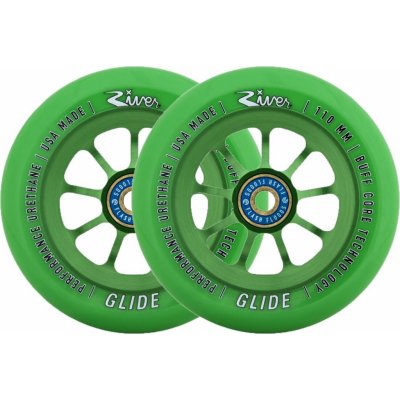 River Glide Emerald 110 mm zelená 2 ks – Zbozi.Blesk.cz