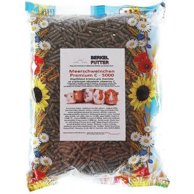 Berkel Futter Meerschweinchen Premium C Morče 6 x 800 g – Zbozi.Blesk.cz
