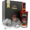 Rum Malteco 20y 40% 0,7 l (dárkové balení 2 sklenice)