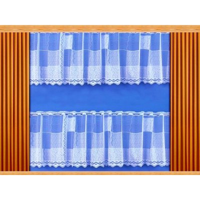 Záclona Kostky výška 40 cm (bílá) – Hledejceny.cz