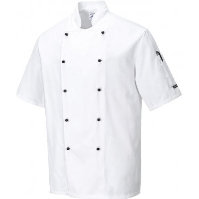 Portwest Kent Chefs C734 krátký rukáv bílý M – Zboží Dáma
