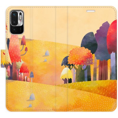 Pouzdro iSaprio Flip s kapsičkami na karty - Autumn Forest Xiaomi Redmi Note 10 5G – Zbozi.Blesk.cz