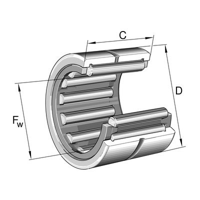 NK 75/25-XL INA Jehlové ložisko | Zboží Auto