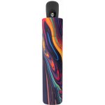 Doppler Modern Art Magic Flowing Colors dámský plně automatický deštník vícebarevný – Zboží Dáma
