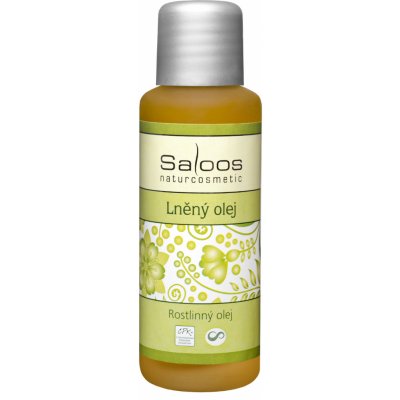 Saloos lněný olej lisovaný za studena 1000 ml – Sleviste.cz