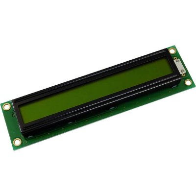 Display Elektronik LCD displej žlutozelená (š x v x h) 122 x 33 x 11.1 mm – Zboží Živě