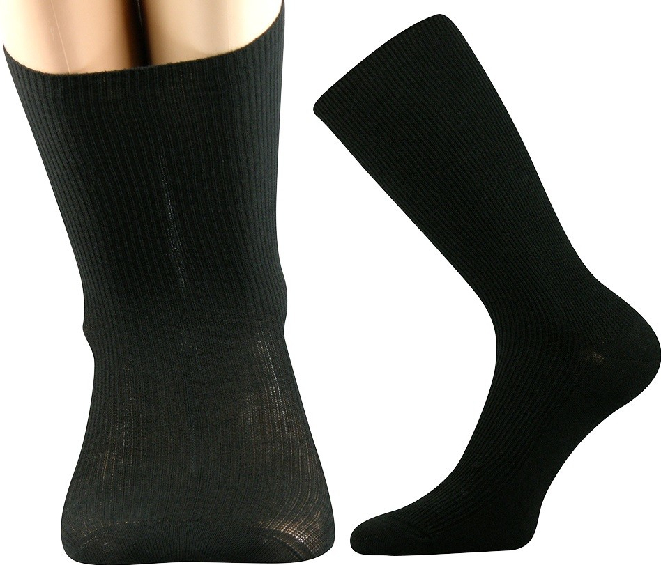 Lonka OREGAN zdravotní ponožky Černá