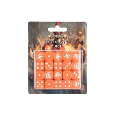 GW Warhammer AoS Dice Set: Fyreslayers – Zboží Živě