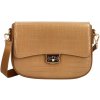 Kabelka Módní dámská koženková crossbody kabelka Farida camel