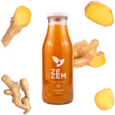 Zezem Zázvorový sirup 0,5 l – Hledejceny.cz