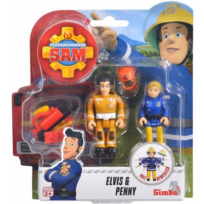 Simba Fireman Sam 2 Elvis a Penny – Zbozi.Blesk.cz