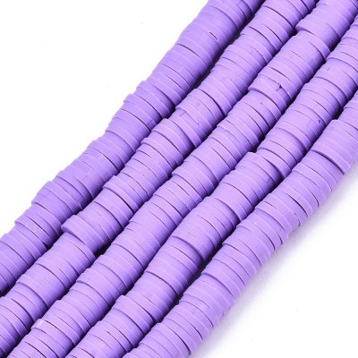 Heishi polymerové korálky 6 x 0,5 -1 mm , návlek 40 cm, cca 300 korálků – Zboží Mobilmania