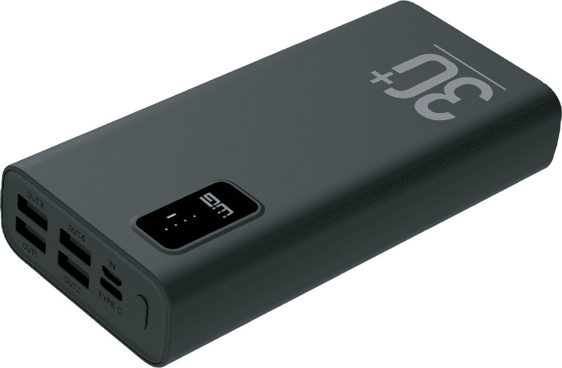 WG 30000 mAh USB-C PD 20W černá 10621