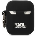 Karl Lagerfeld 3D Logo NFT Karl and Choupette Silikonové Pouzdro pro AirPods 1/2 KLA2RUNKC – Zboží Mobilmania