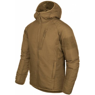 Bunda Helikon-Tex Wolfhound Climashield Apex s kapucí coyote 67G – Zbozi.Blesk.cz