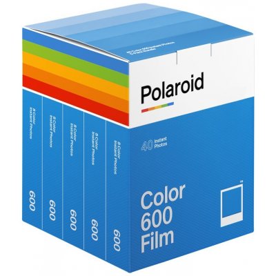 Polaroid Originals Color Film for 600 5-pack – Zboží Mobilmania