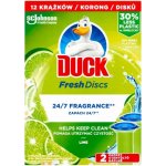Duck Fresh Discs čistič WC Limetka náhradní náplň 2 x 36 ml – Zboží Dáma