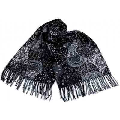 Krumlovanka Cashmere Sensation černá 870828 – Zboží Dáma