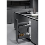 Cemux IRON Line 20-3D plné dno s tlumením antracit pravý – Zboží Mobilmania