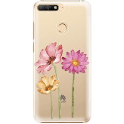 iSaprio Three Flowers Huawei Y6 Prime 2018