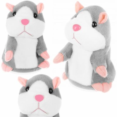 Alum mluvící křeček Talkinghamster šedý – Sleviste.cz