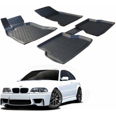 Koberce gumové SCOUTT Bmw 3 Series E46 1998-2005 – Zbozi.Blesk.cz