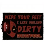 CurePink Marvel Deadpool: Dirty 60 x 40 cm černá [GP85225] – Zboží Dáma