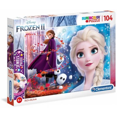 Clementoni s dekoracemi Frozen 2 20164 104 dílků – Hledejceny.cz