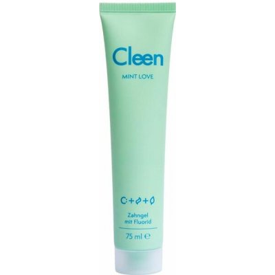 Cleen Mint Love zubní gel s fluoridem a xylitolem 75 ml – Hledejceny.cz