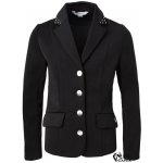 Horze Dětské jezdecké sako QUEENY Černá – Zboží Dáma