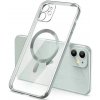 Pouzdro a kryt na mobilní telefon Pouzdro SES MagSafe silikonové Samsung Galaxy S22 Plus 5G - stříbrné